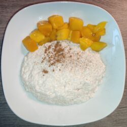 Protein sticky rice mit Mango auf sonjakocht.de